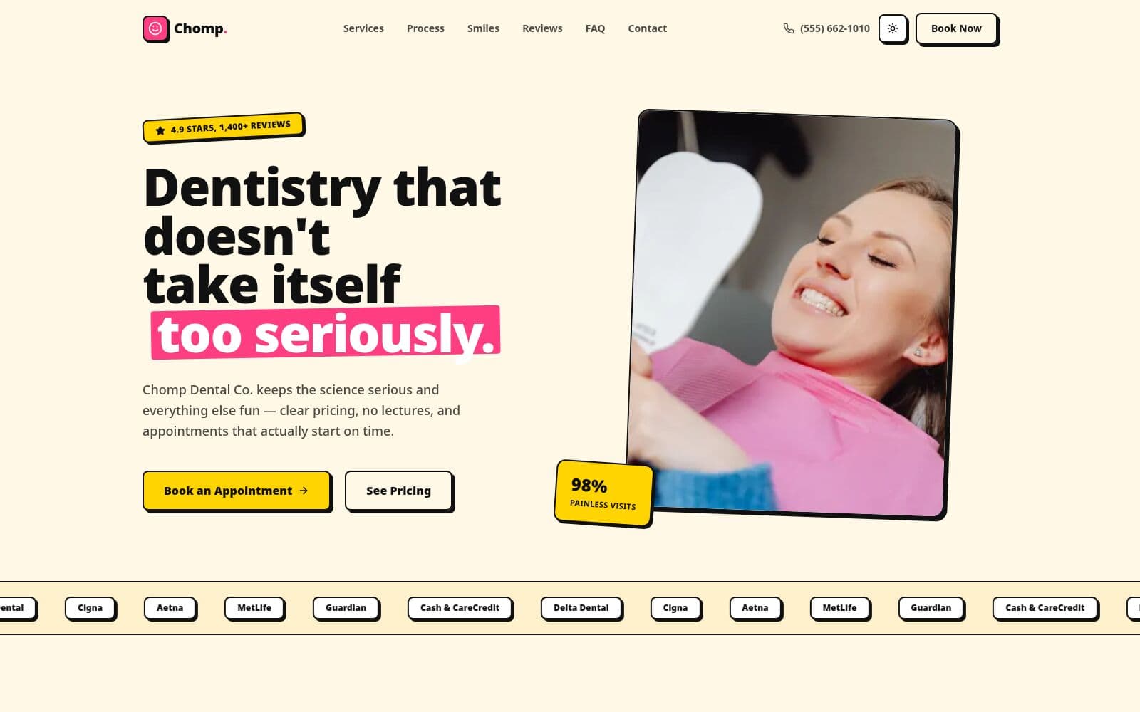 Chomp Dental Co. — screenshot 1
