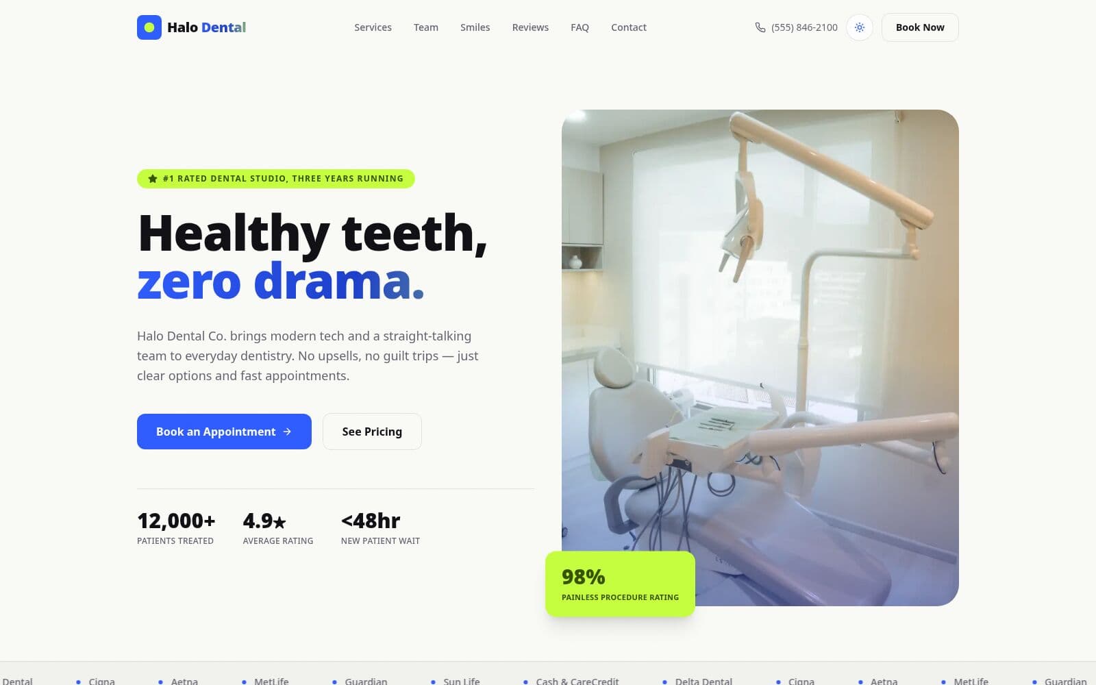 Halo Dental Co. — screenshot 1