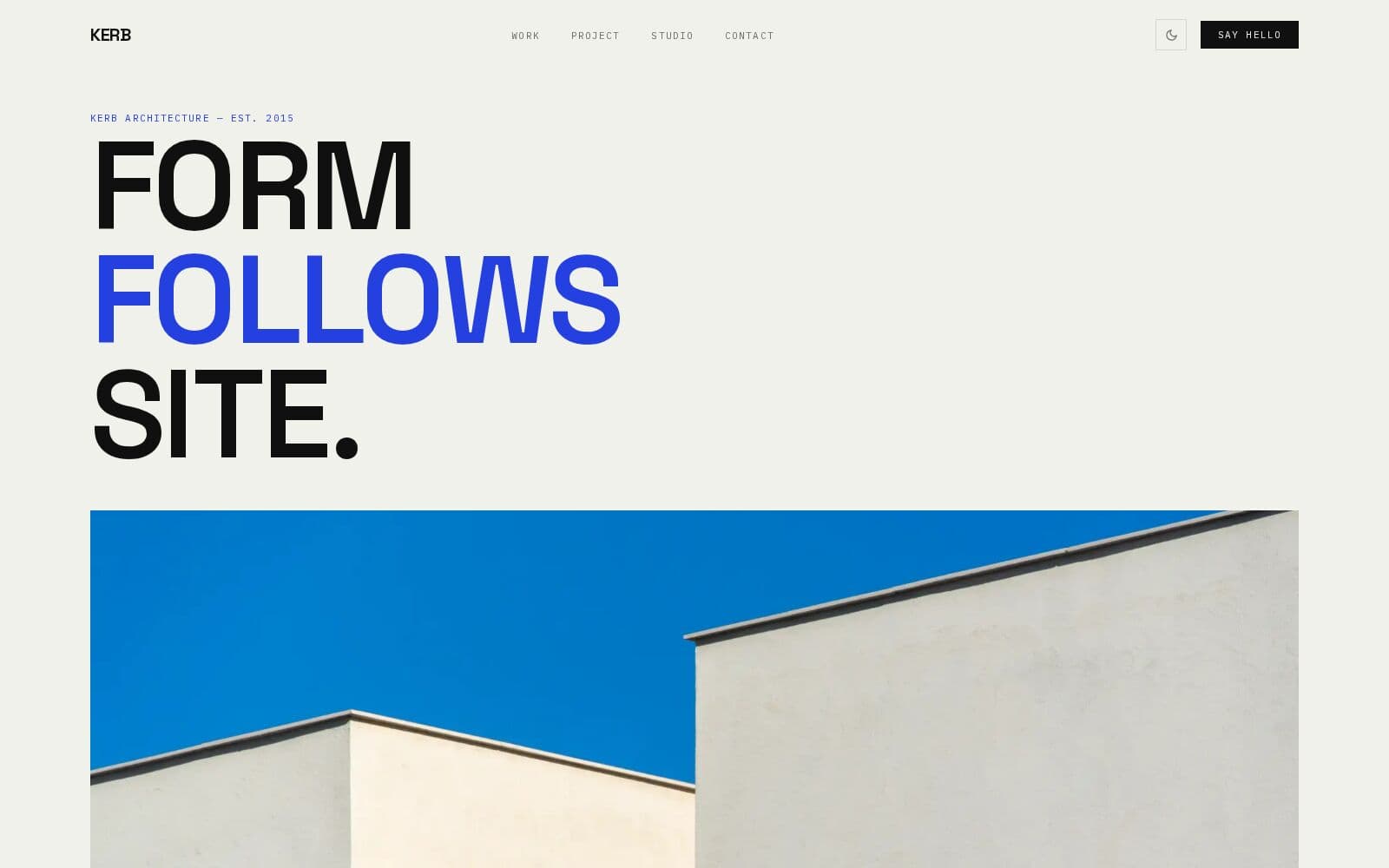 Kerb Architecture — screenshot 1